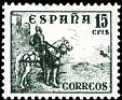 Spain 1948 El Cid 10 CTS Verde Edifil 1046